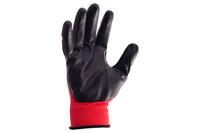 Перчатки Mastertool - с нитриловым покрытием 10 (красно-черные)