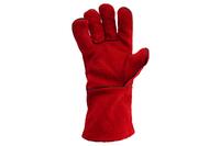 Перчатки Mastertool - замшевые краги 35 см х 14 (красные)