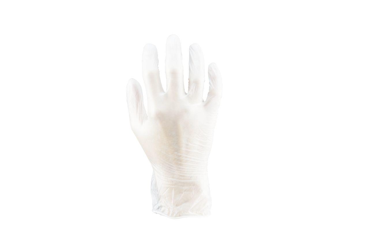 Перчатки Алиско - медицинские (белые) (L) (в пачке 100 перчаток) 2