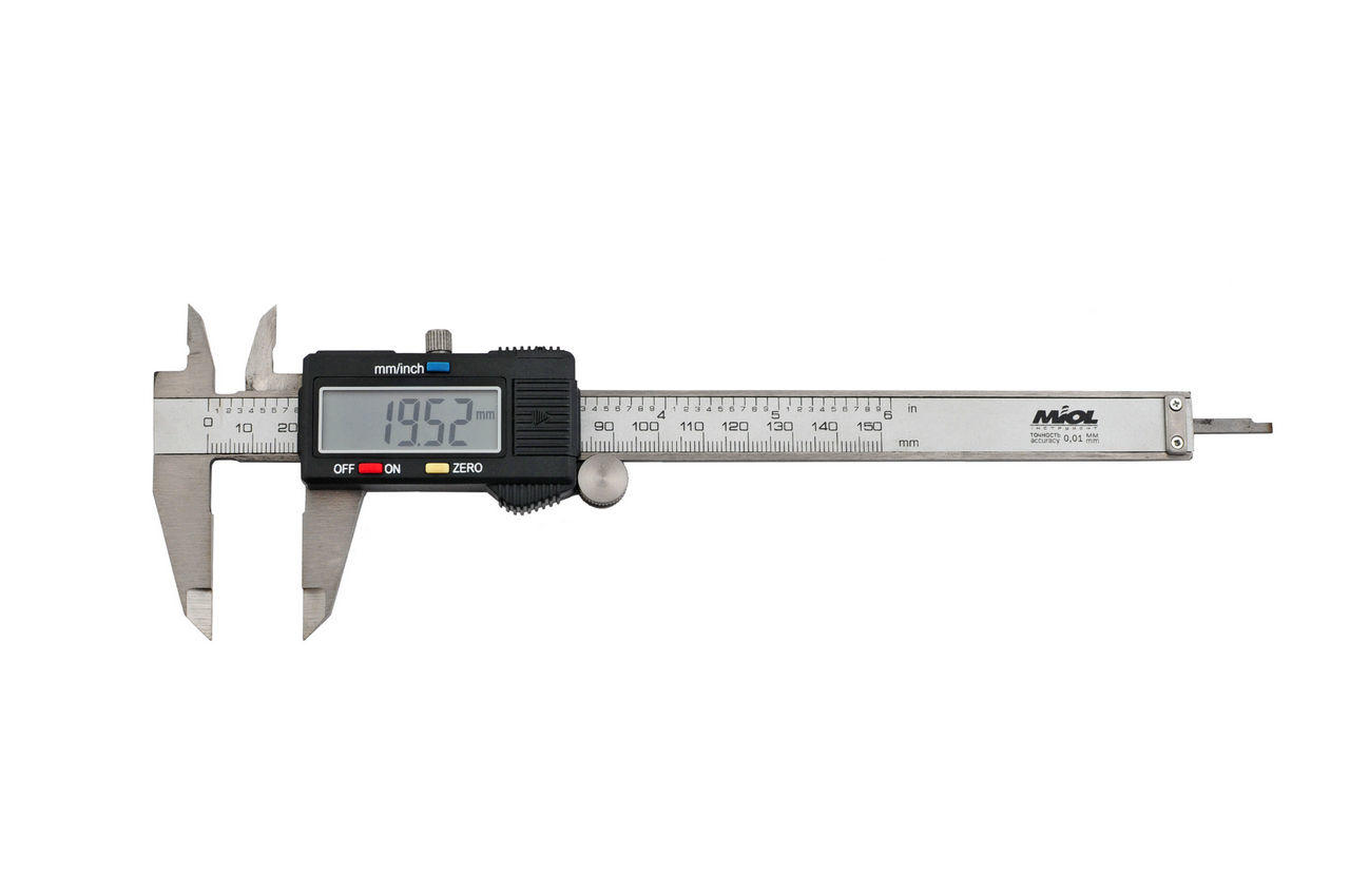 Штангенциркуль Miol - 150 мм электронный, цена деления 0,01 мм 1