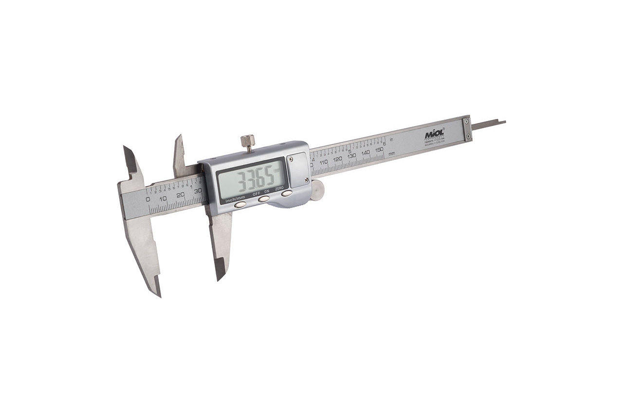 Штангенциркуль Miol - 150 мм электронный, цена деления 0,01 мм металл 3