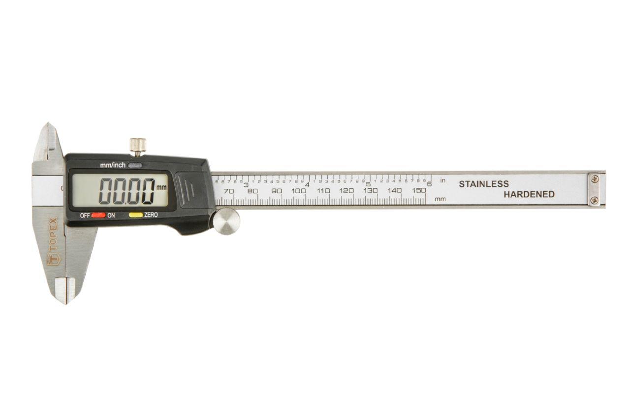 Штангенциркуль Topex - 150 мм электронный, цена деления 0,02 мм 2
