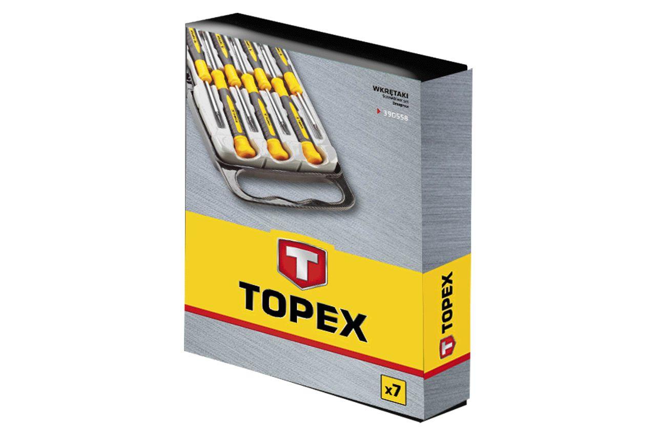 Набор прецизионных отверток Topex - 7 шт. PRO 2
