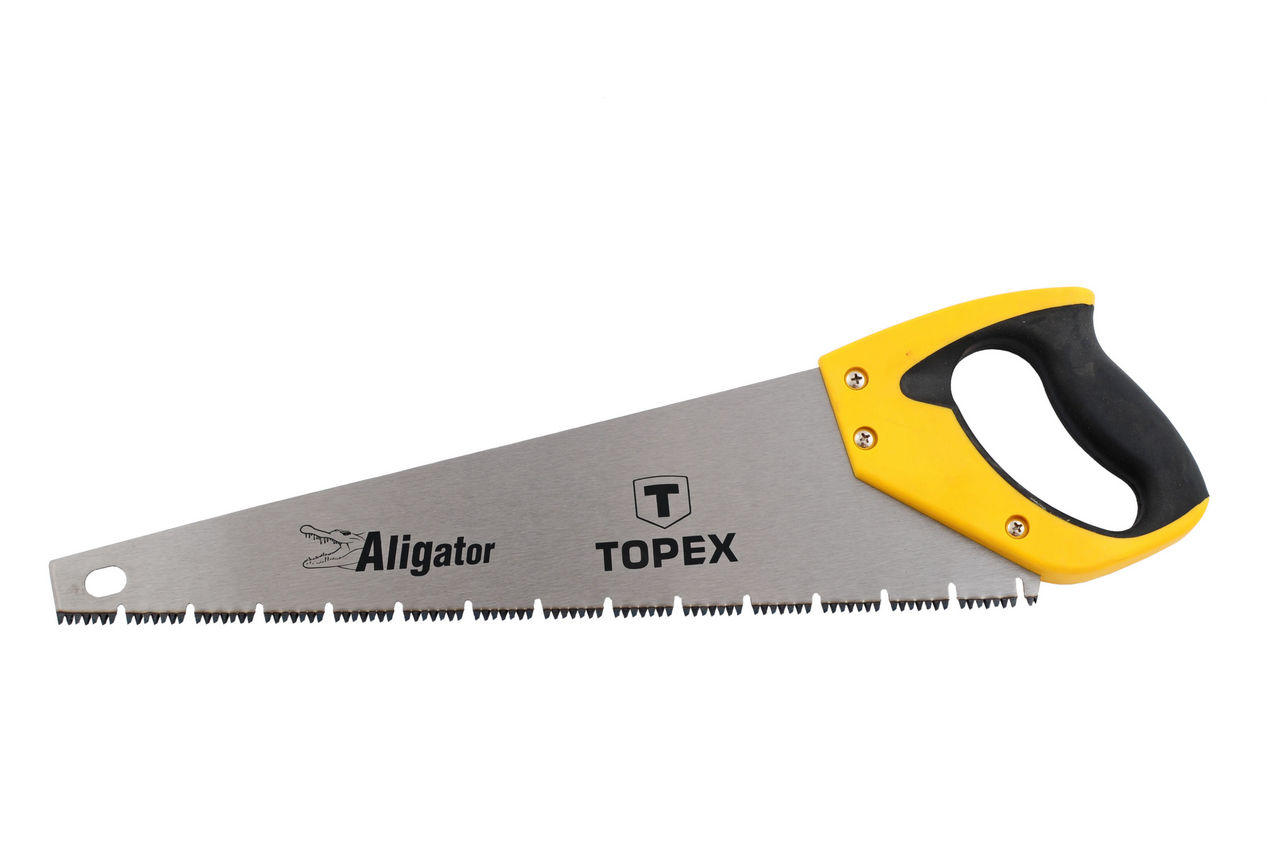 Ножовка по дереву Topex - 400 мм 7T х 1 x 3D Aligator 1
