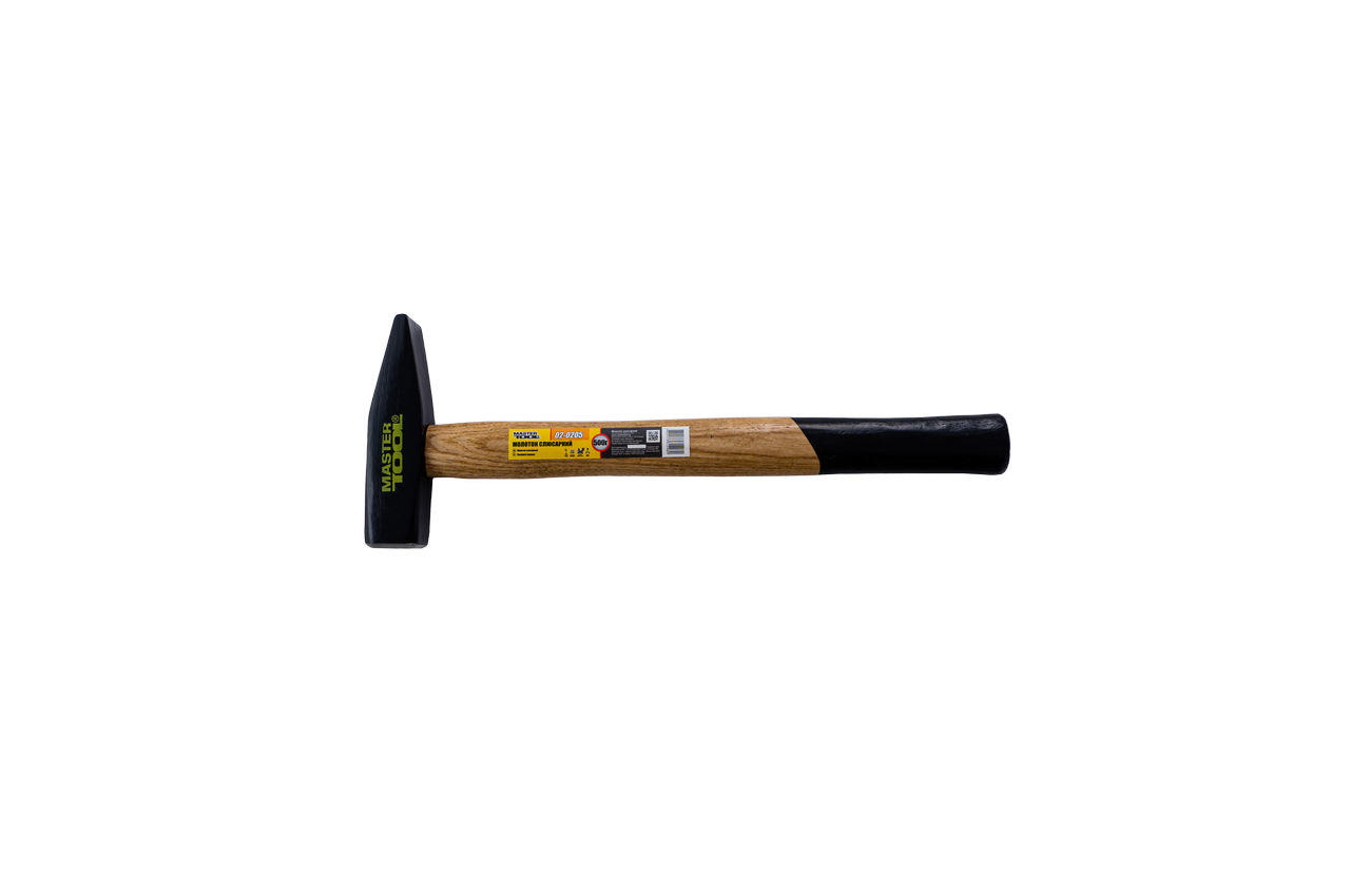 Молоток Mastertool - 500 г ручка деревянная 3