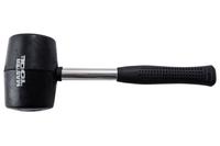 Киянка Mastertool - 900 г х 80 мм черная резина, ручка металл
