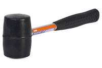 Киянка Miol - 225 г х 40 мм черная резина, ручка металл
