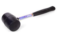 Киянка Miol - 340 г х 55 мм черная резина, ручка металл