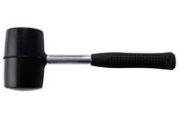 Киянка Miol - 680 г х 75 мм черная резина, ручка металл