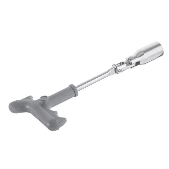 Ключ свечной Т-образный с шарниром Intertool - 21 х 250 мм 2