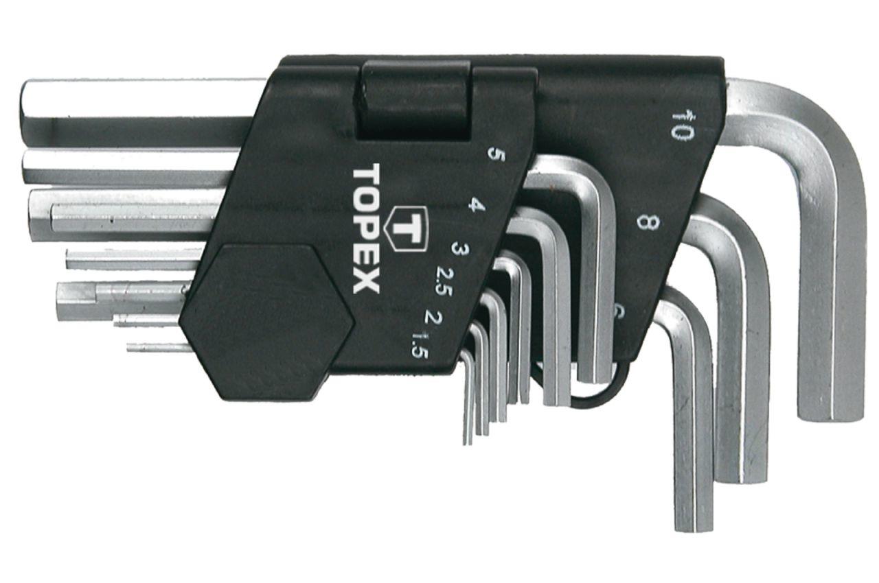 Набор шестигранных ключей Topex - 9 шт. 1