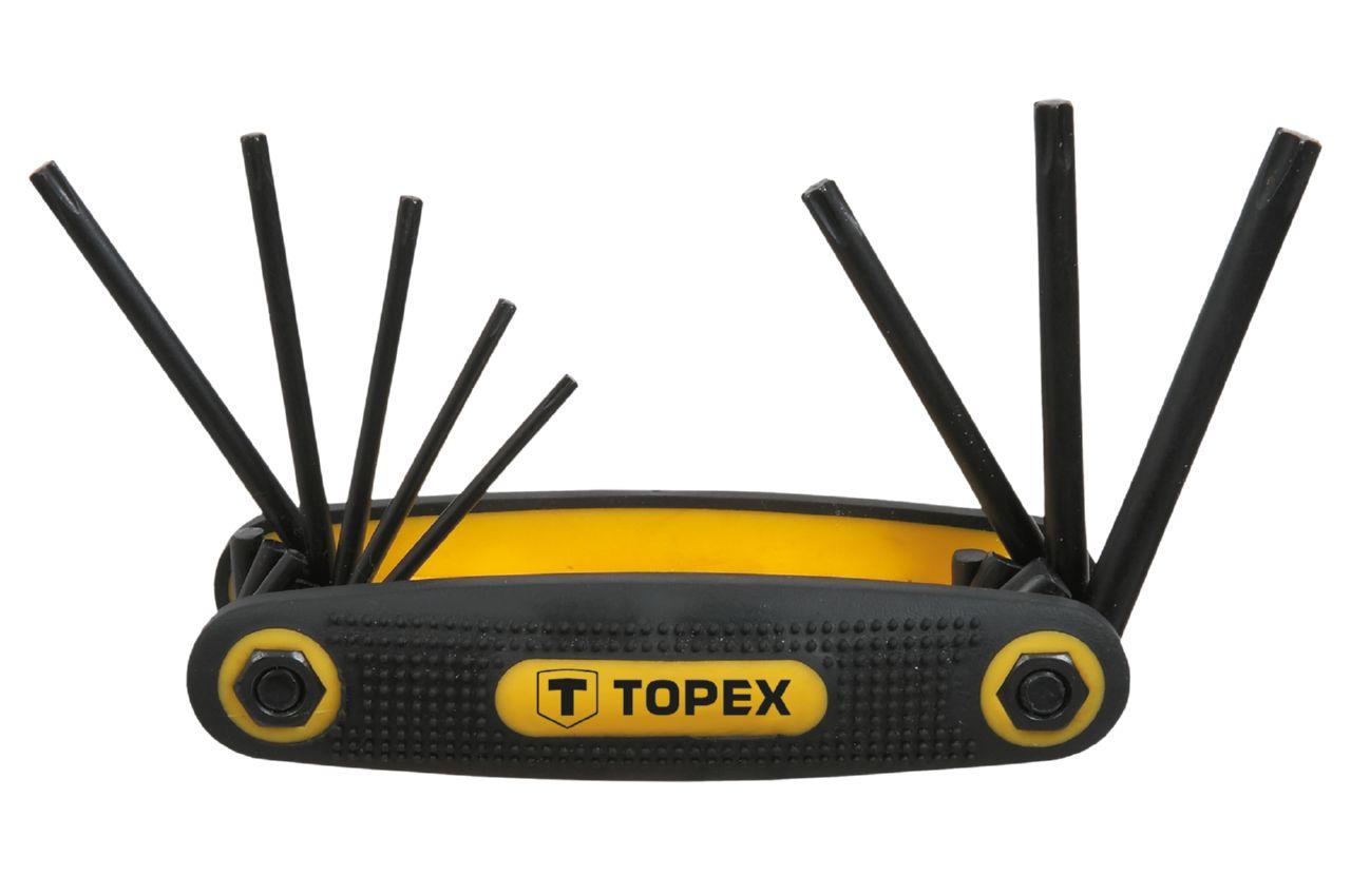 Набор Torx ключей Topex - 8 шт. 2