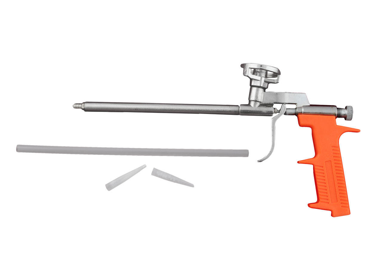 Пистолет для пены Miol - 180 мм d=2,1 мм (красная ручка) 1