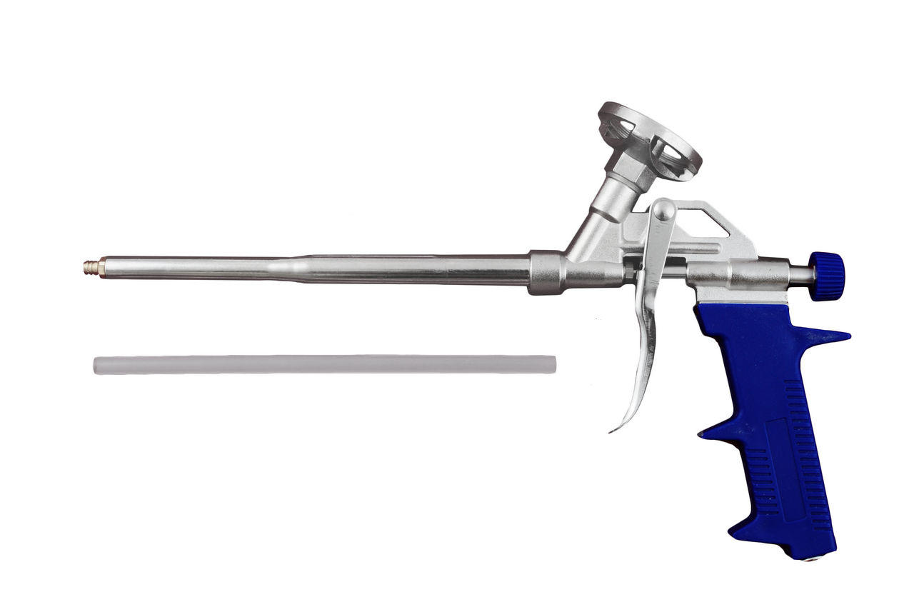 Пистолет для пены Miol - 190 мм d=1,8 мм (синяя ручка) 1
