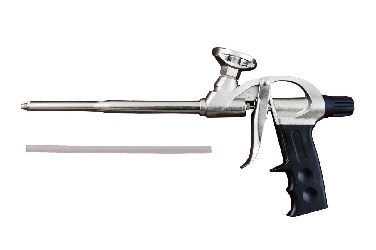 Пистолет для пены Miol - 190 мм d=1,8 мм (черная ручка) 1