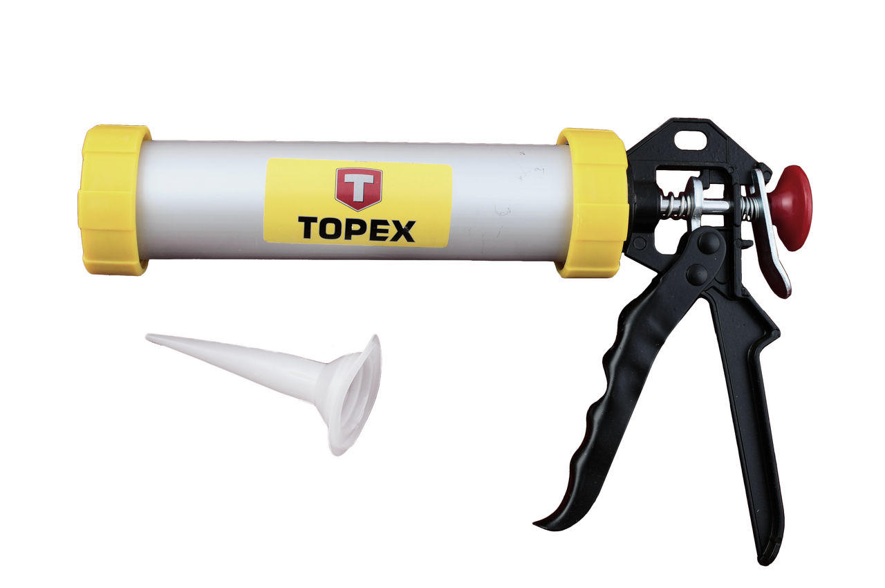 Пистолет для силикона Topex - тубус, 300 мл 1