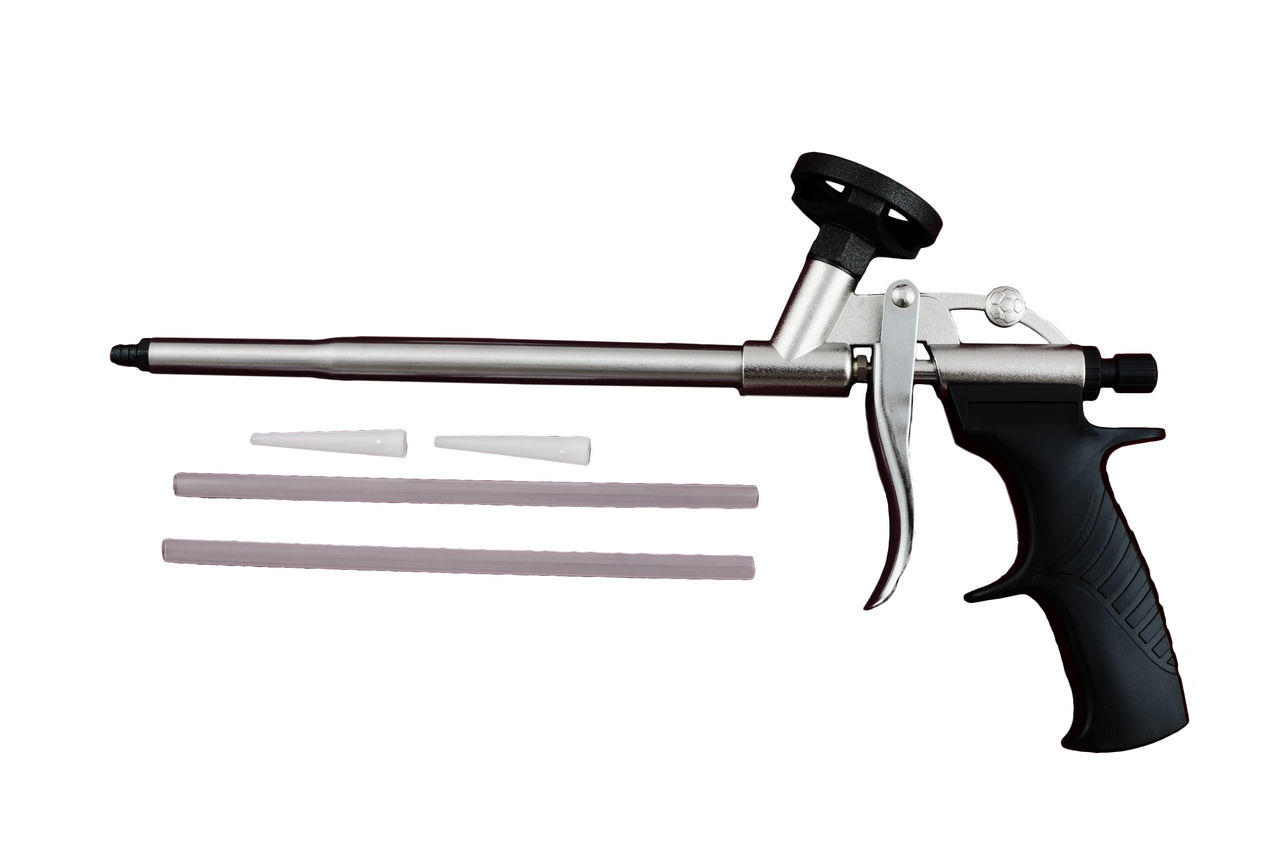 Пистолет для пены Housetools - с тефлоновым покрытием держатель баллона 1