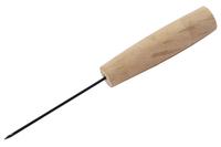 Шило Украина - 1,2 х 170 мм, с крючком, ручка деревянная