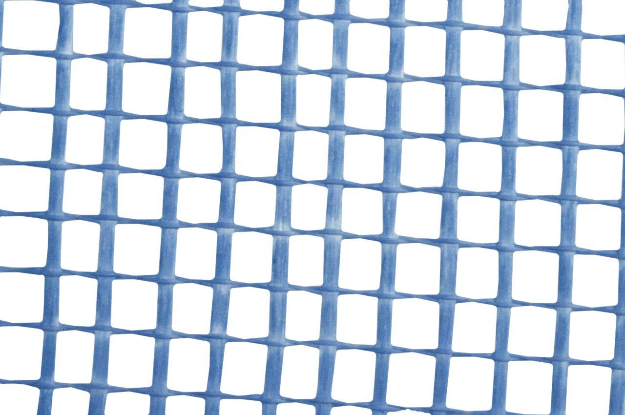 Сетка фасадная Domus - 5 х 5 мм, 50 м (145 г/м²) синяя 2