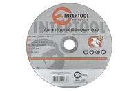 Диск отрезной по металлу Intertool - 180 х 1,6 х 22,2 мм