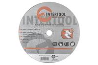 Диск отрезной по металлу Intertool - 230 х 1,6 х 22,2 мм