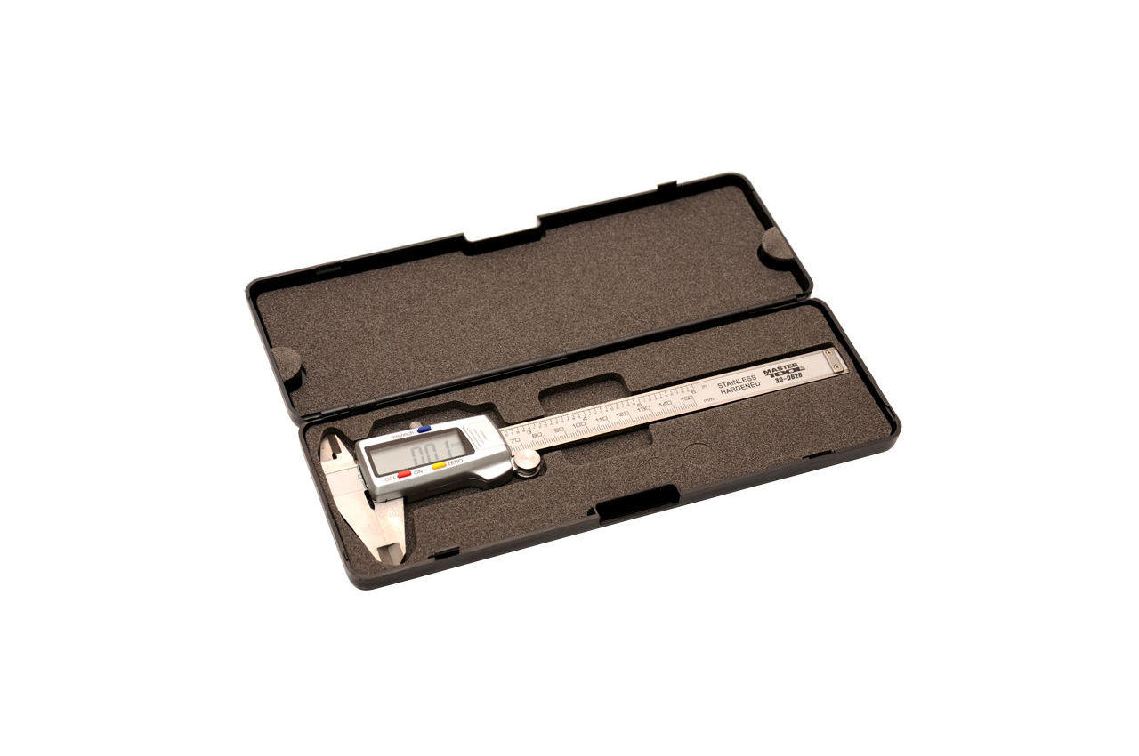 Штангенциркуль Mastertool - 150 мм электронный, цена деления 0,02 мм металлический 3