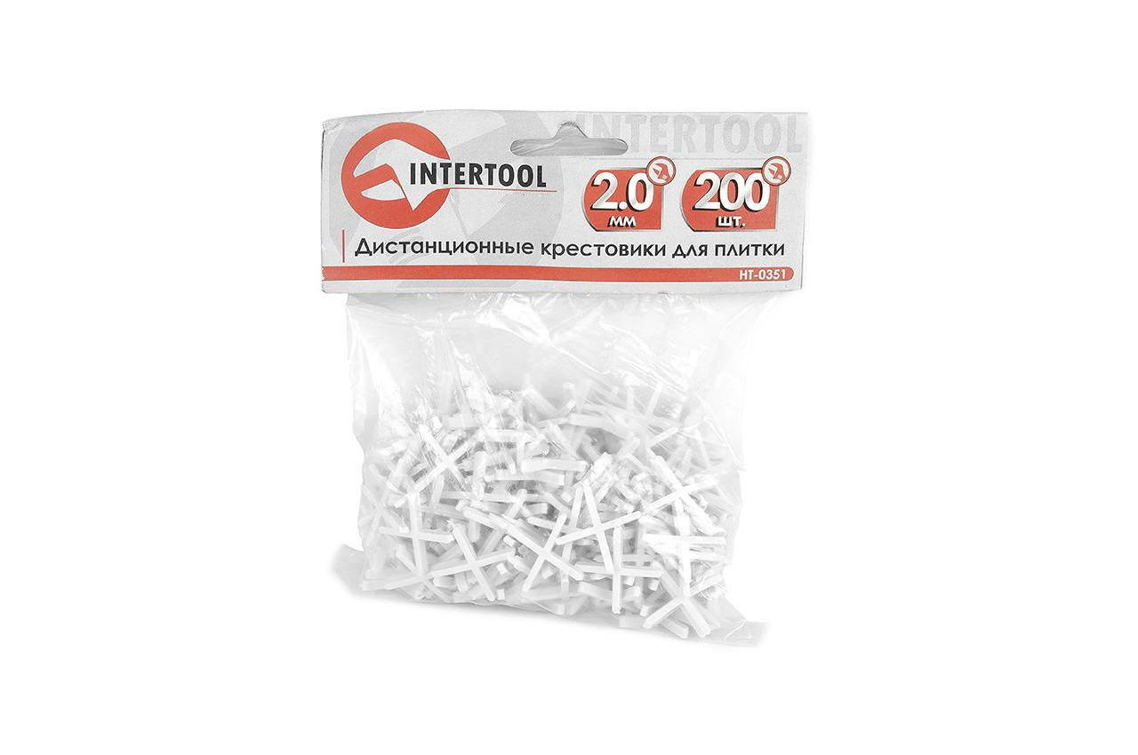 Крестики для плитки Intertool - 2 мм (200 шт.) 1