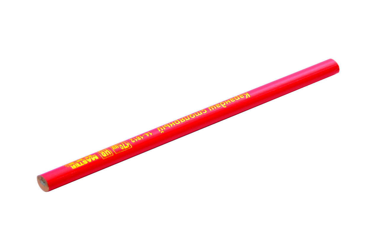 Карандаш Mastertool - столярный 176 мм (12 шт.) красный 2