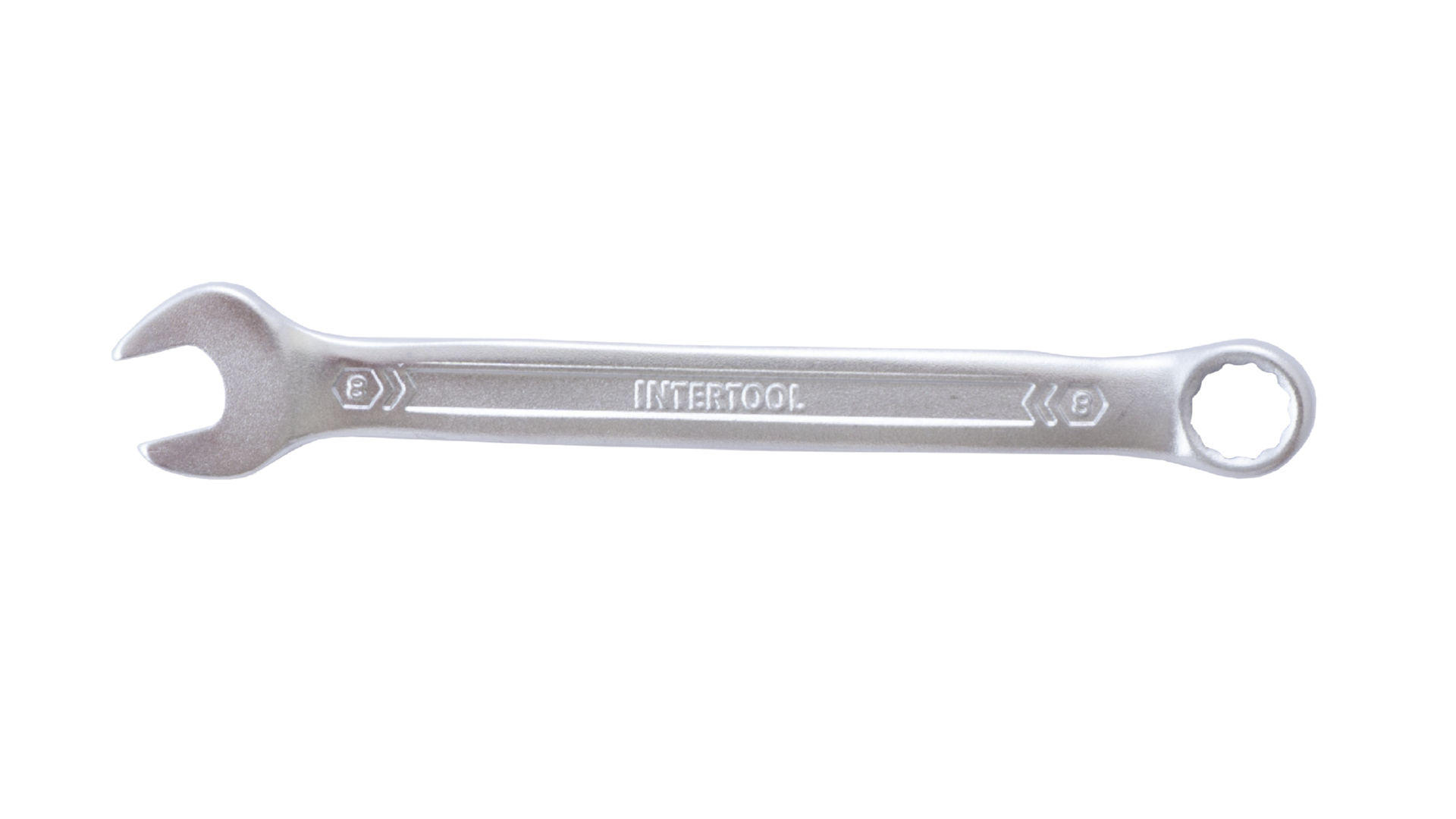 Ключ рожково-накидной Intertool - 8 мм Storm 5