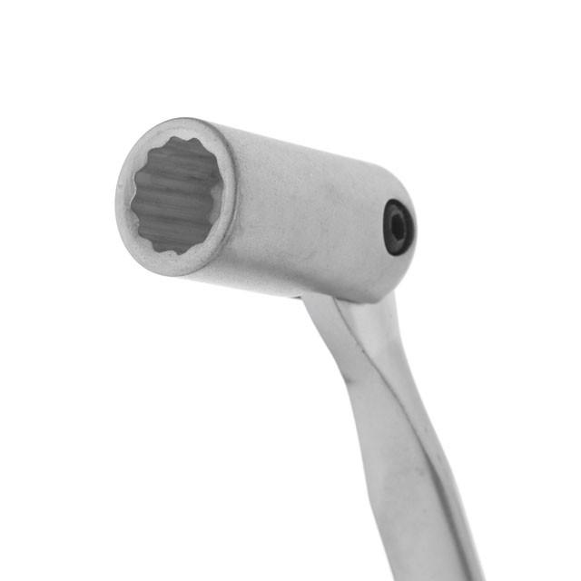 Ключ рожково-накидной Intertool - 10 мм шарнирный 3