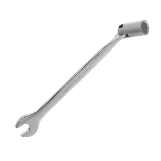 Ключ рожково-накидной Intertool - 10 мм шарнирный 4