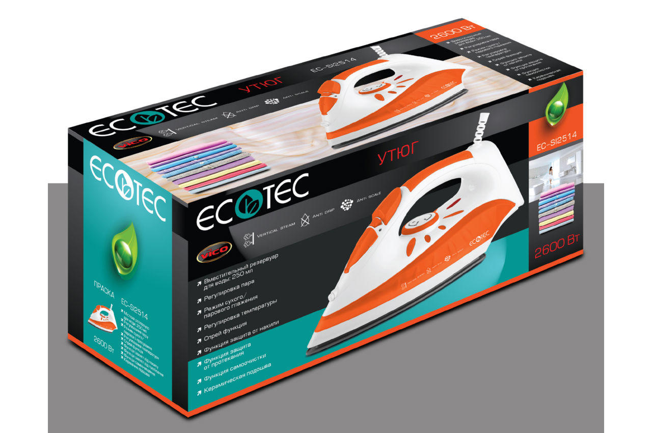 Утюг Ecotec - 2600 Вт EC-SI2514 2