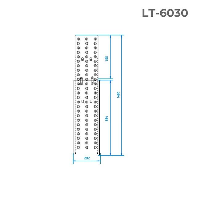 Рабочая платформа Intertool - 150 кг, к лестнице LT-0030 2