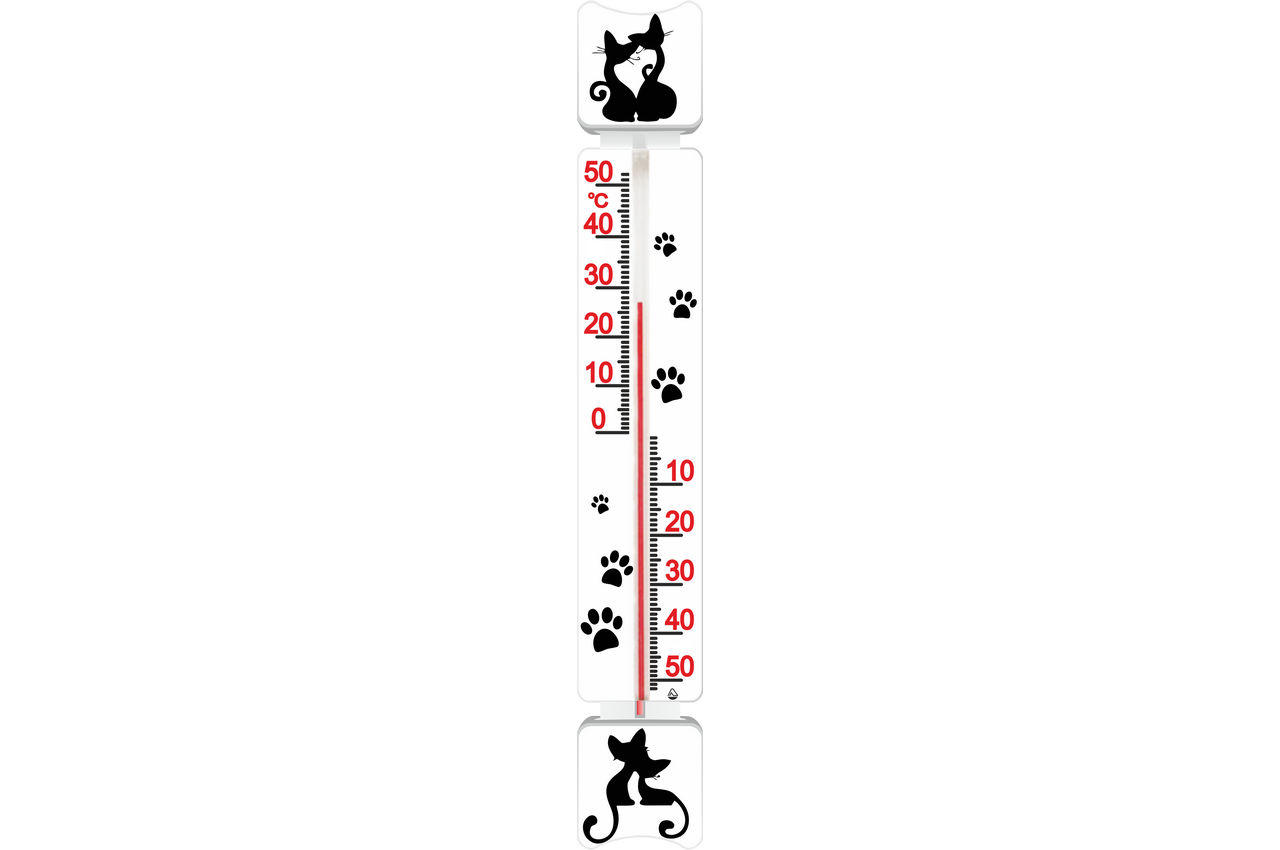 Термометр оконный Стеклоприбор - (-50/+50°C) ТБ-3-М1 исп 5д котята 1