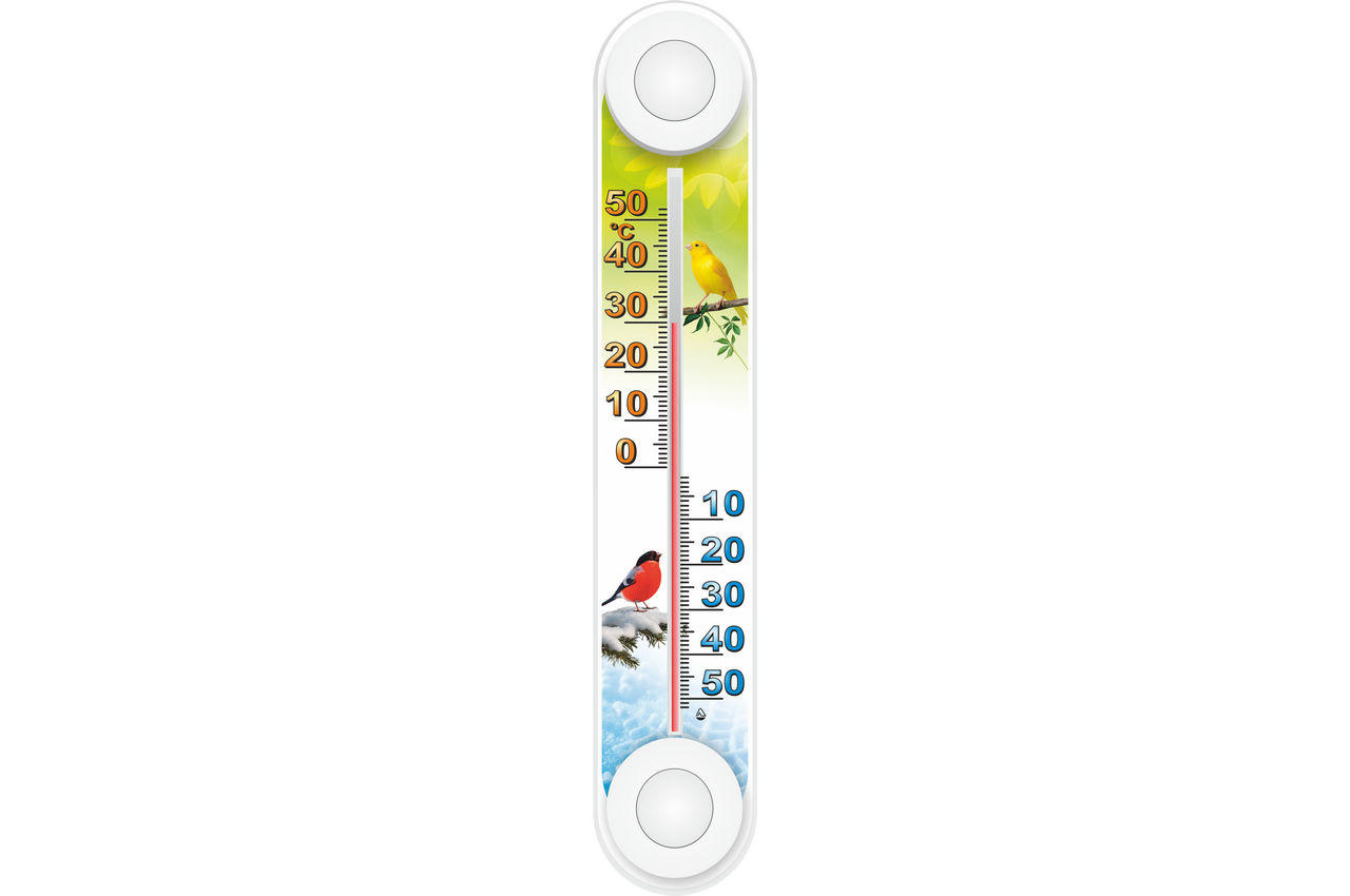 Термометр оконный Стеклоприбор - (-50/+50°C) ТБ-3-М1 исп 11 птицы 1