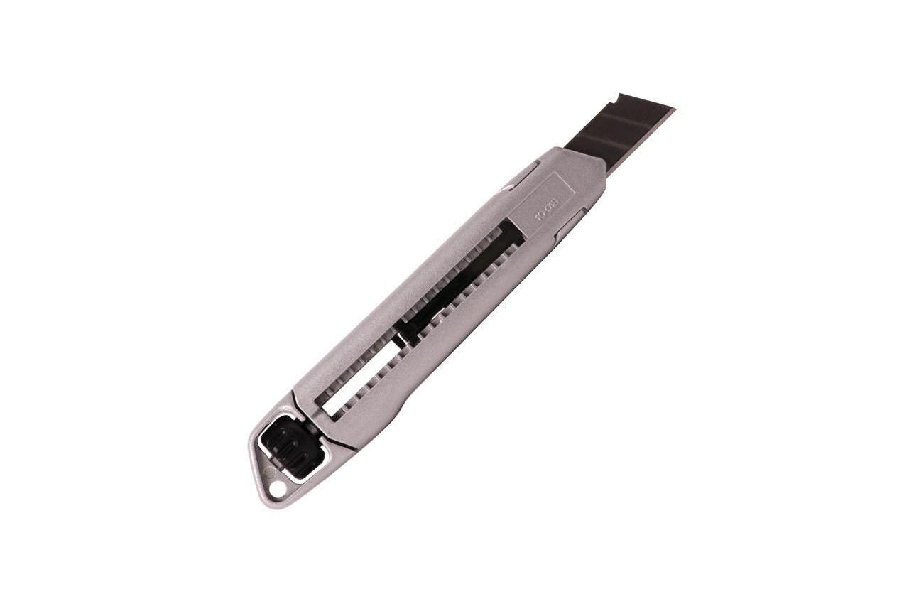 Нож Intertool - 18 мм двойной фиксатор, металлический 3
