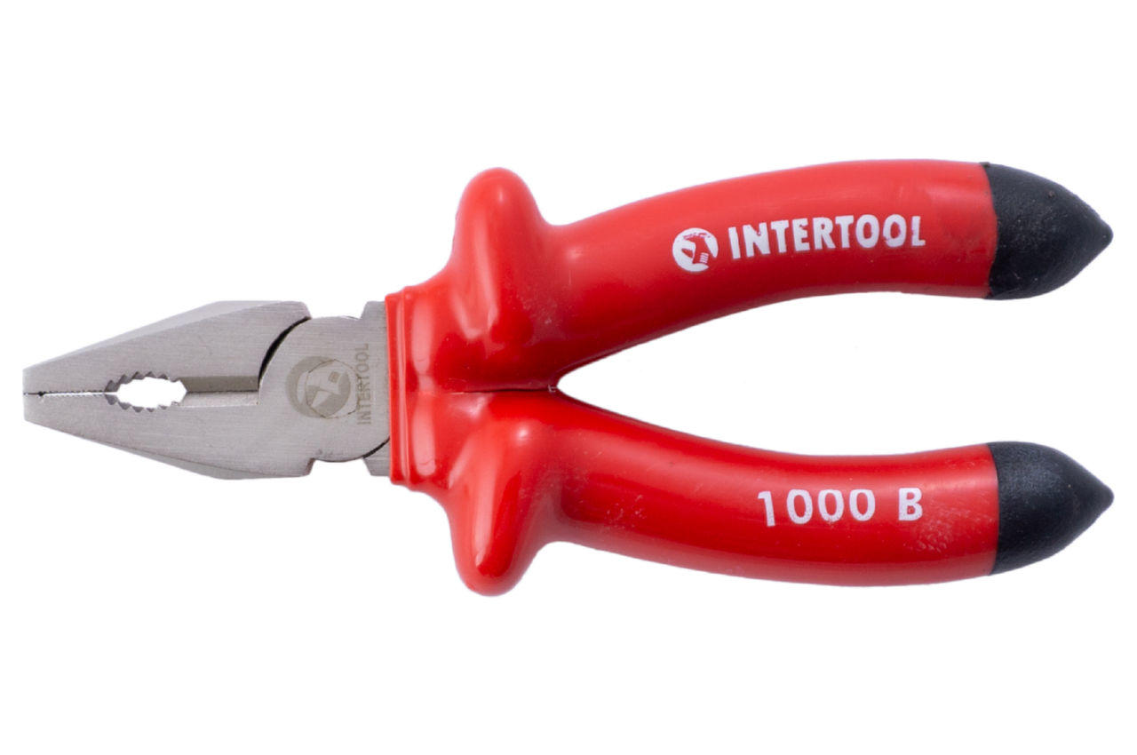 Плоскогубцы Intertool - 160 мм 1000 В 1