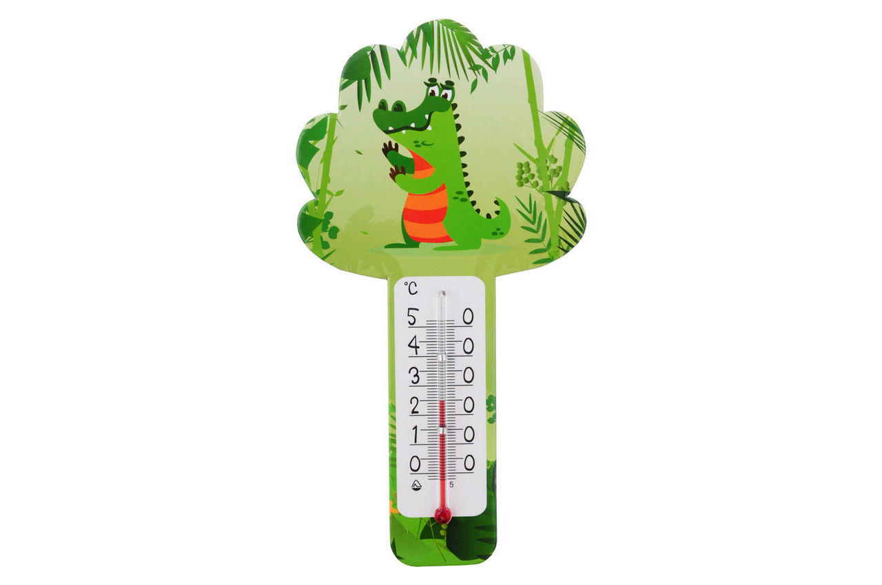 Термометр комнатный Стеклоприбор - (0/+50°C) любимчик крокодил 1