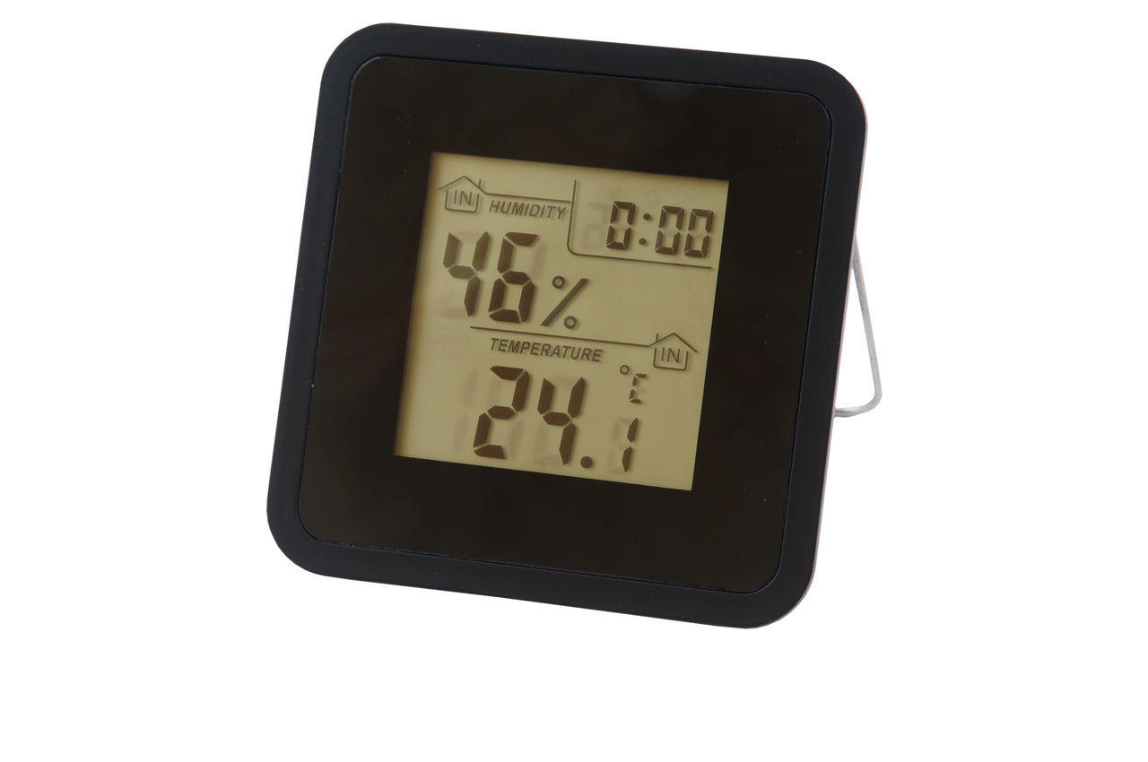 Термогигрометр цифровой Стеклоприбор - (0/+50°C) Т-07 черный 1