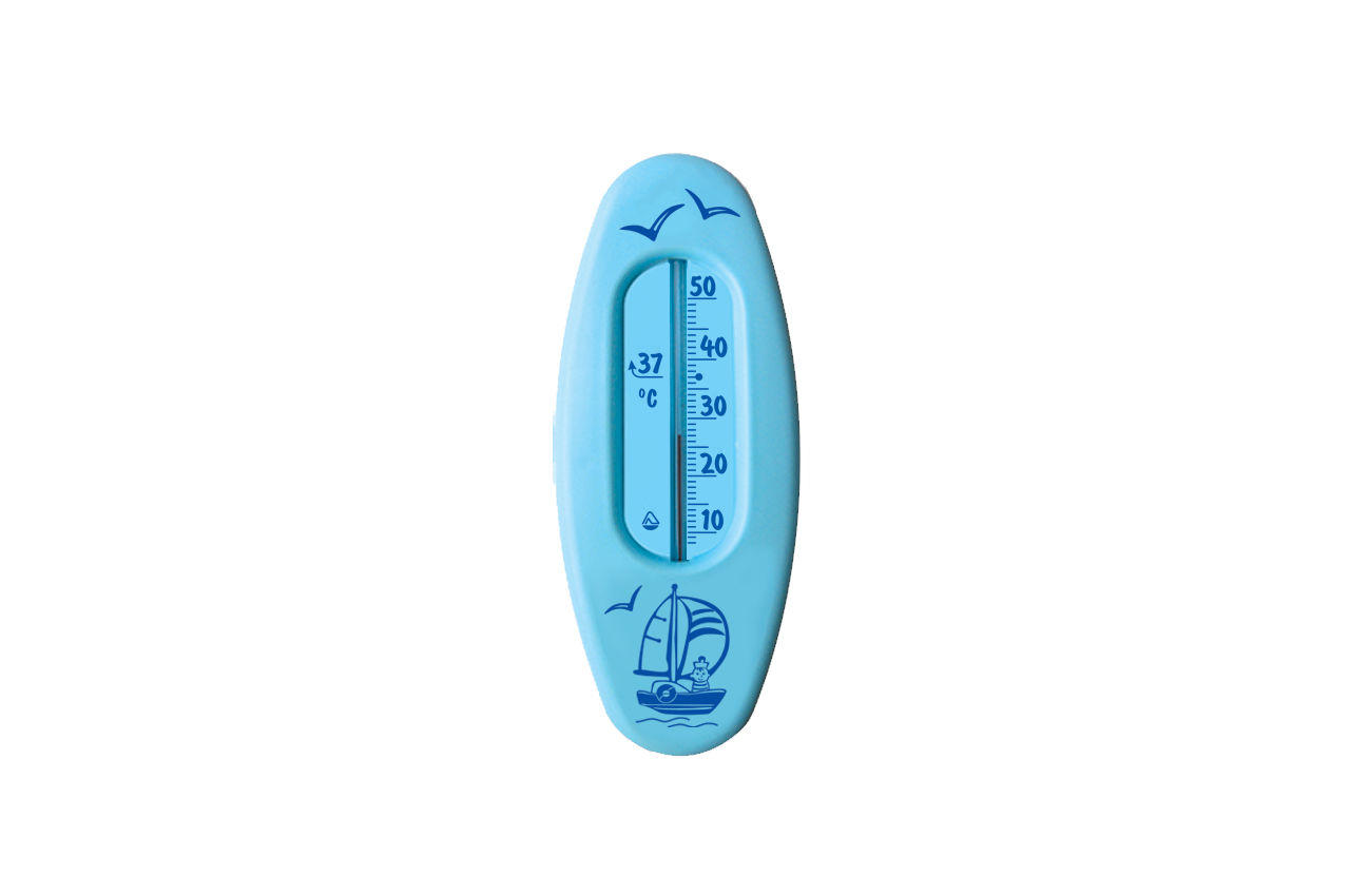 Термометр ванный Стеклоприбор - (+10/+50°C) В-1 овальный голубой 1