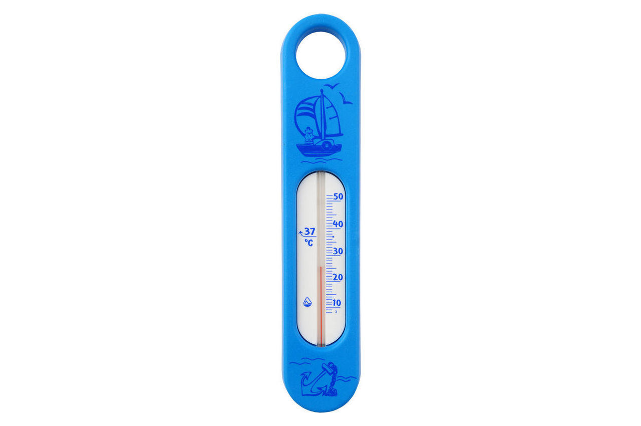 Термометр ванный Стеклоприбор - (+10/+50°C) В-2 прямой голубой 1