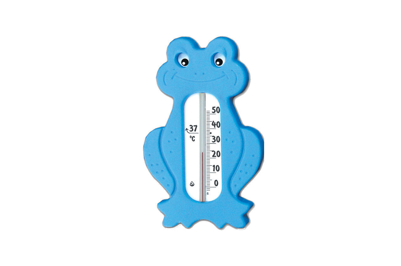 Термометр ванный Стеклоприбор - (+10/+50°C) В-3 лягушонок голубой 1