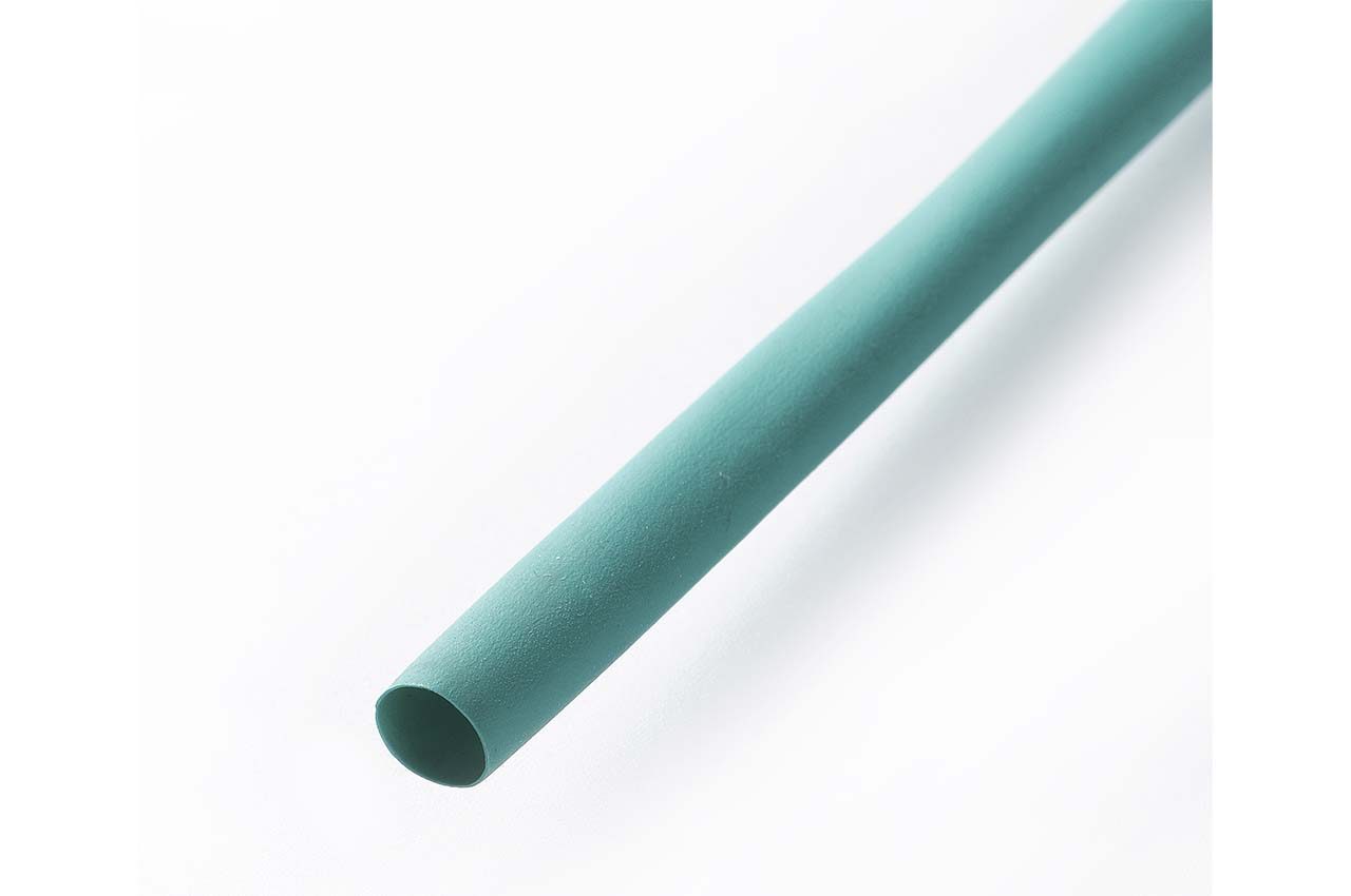 Трубка термоусадочная Apro - 5 мм x 30 м зеленая 1