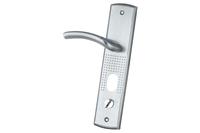 Ручка для металлических дверей FZB - HY-A1809 (1818) SN (сатин), правая дверь