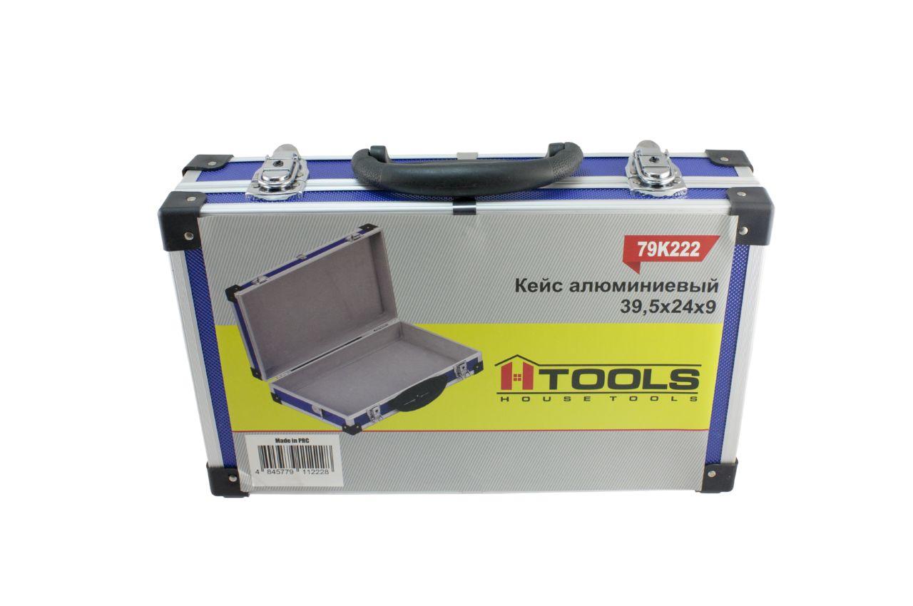 Ящик для инструмента Housetools - 395 x 240 x 90 мм алюминиевый с перегородками 1