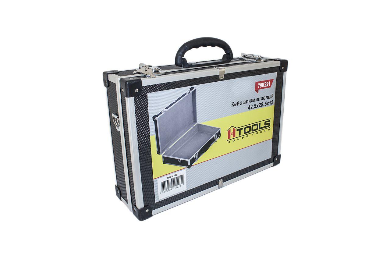 Ящик для инструмента Housetools - 425 x 285 x 120 мм алюминиевый с перегородками 1