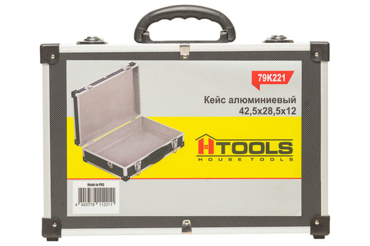 Ящик для инструмента Housetools - 425 x 285 x 120 мм алюминиевый с перегородками 3