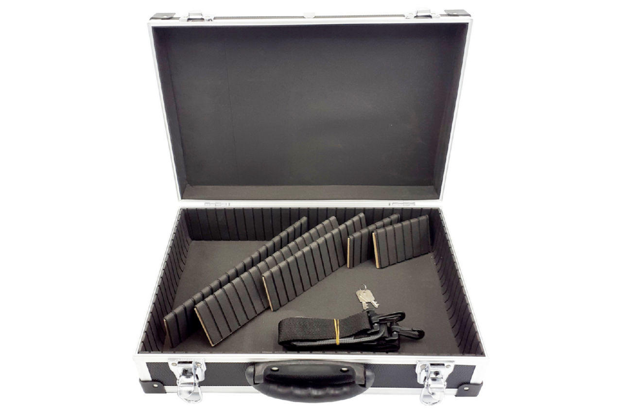 Ящик для инструмента Housetools - 425 x 285 x 120 мм алюминиевый с перегородками 4
