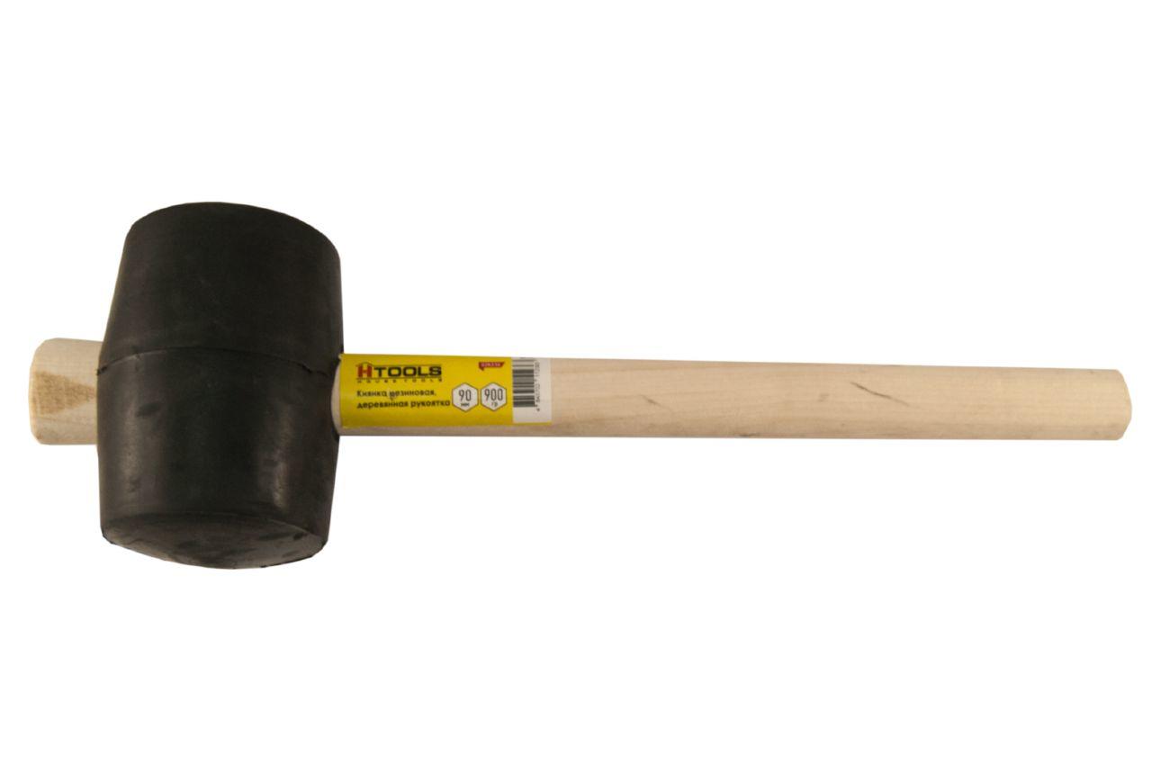 Киянка Housetools - 900г x 90 мм, черная, ручка дерево 2