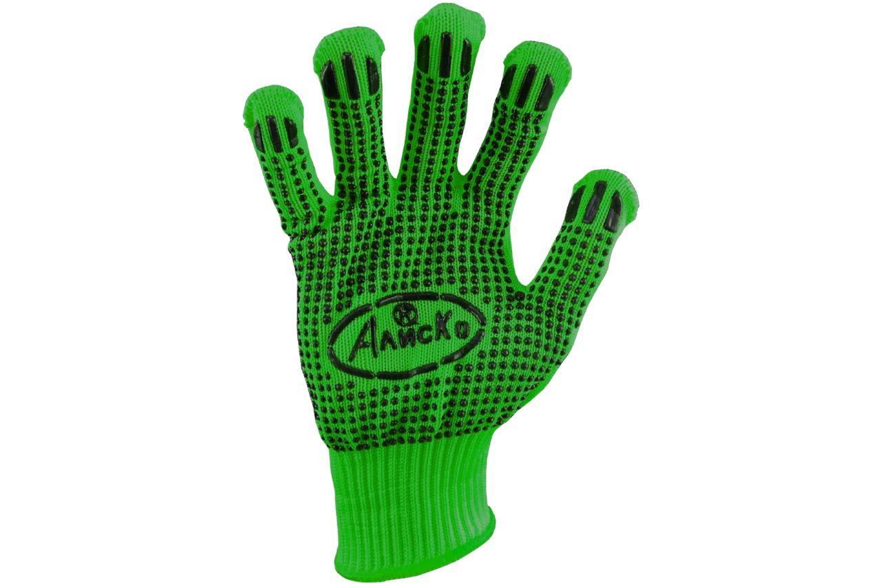 Перчатки PRC - синтетика алиско зеленая 10 1